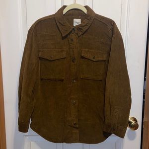 Corduroy Button Up
